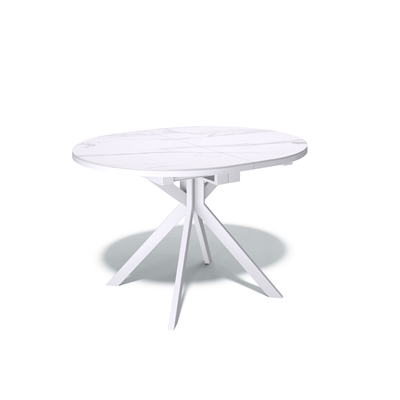 Стол KENNER DO1100 Белый/ керамика мрамор белый